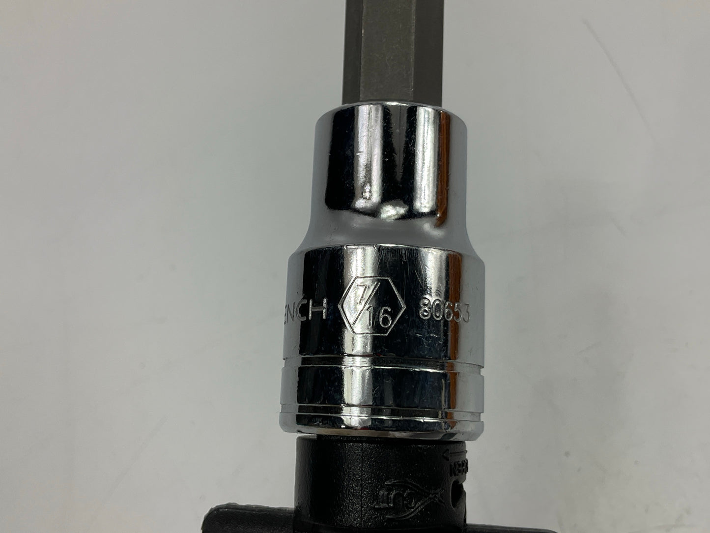 Gearwrench 80653 1/2'' Drive Hex Bit SAE Socket 7/16''