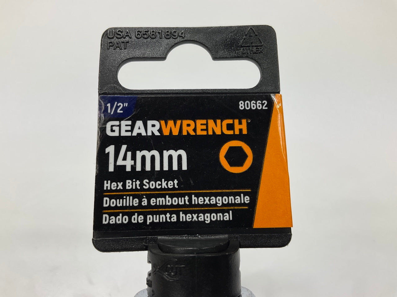 Gearwrench 80662 1/2'' Drive 14mm Hex Bit Socket