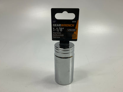 Gearwrench 80676 1/2'' Drive 6 Point Deep SAE Socket 1-1/8''