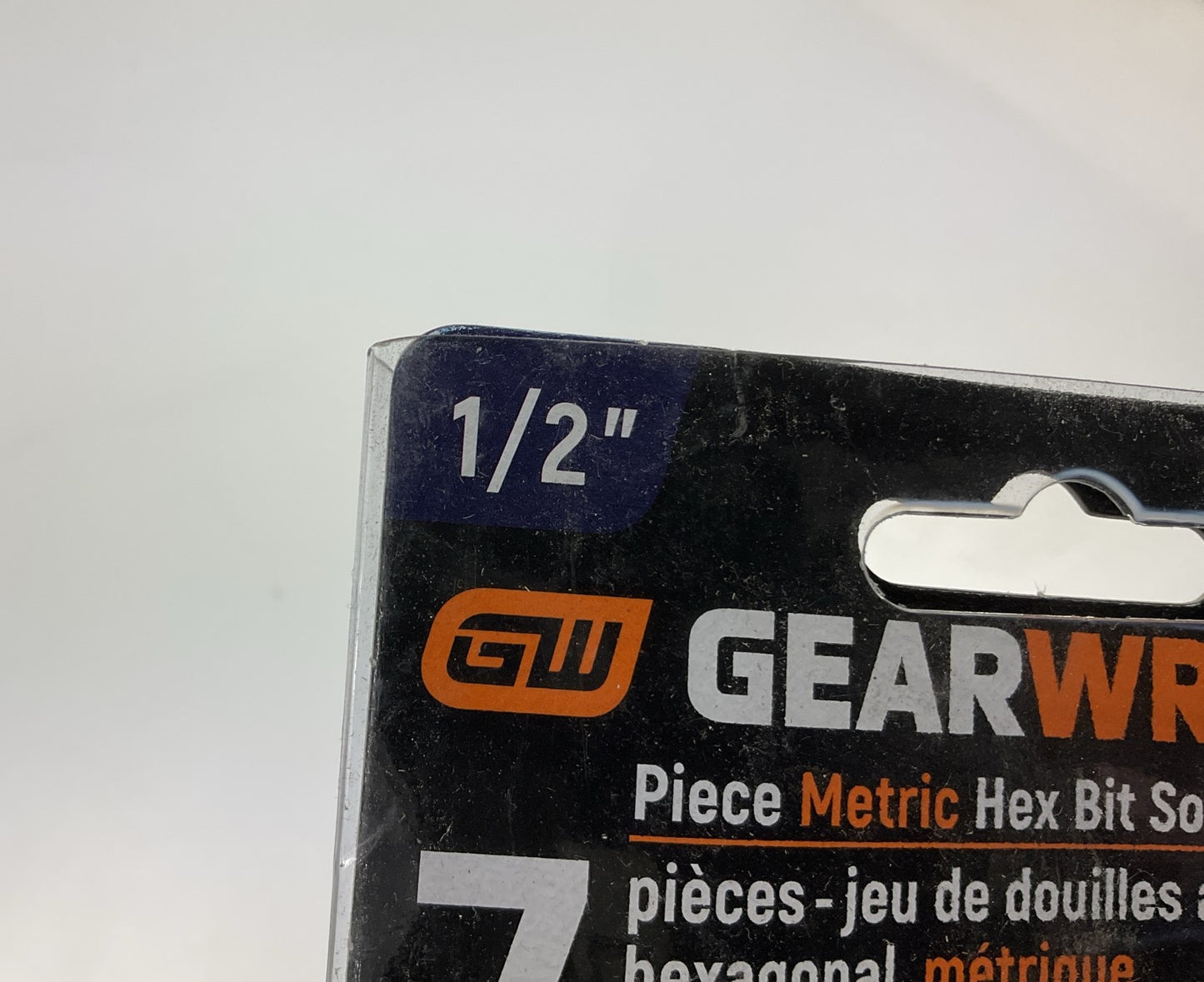 Gearwrench 80720 1/2'' Drive 7-Piece Metric Hex Bit Socket Set 6mm-19mm