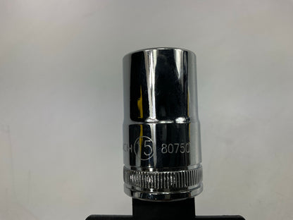 Gearwrench 80750 1/2'' Drive 12 Point Standard Metric Socket 15mm