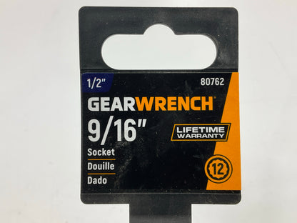 Gearwrench 80762 1/2'' Drive 12 Point Standard SAE Socket 9/16''