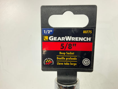 Gearwrench 80775 5/8'' Deep Socket 12 Point SAE 1/2'' Drive