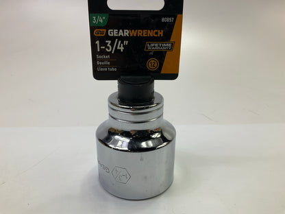 Gearwrench 80857 3/4'' Drive 12 Point Standard SAE Socket 1-3/4''