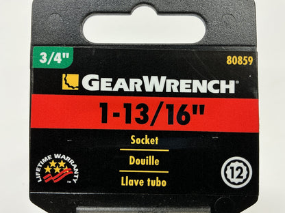 GearWrench 80859 3/4'' Drive 1-13/16'' 12 Point Socket