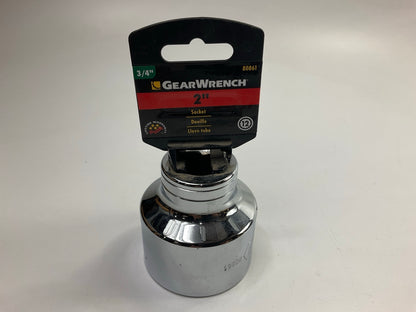 GearWrench 80861 3/4'' Drive 2'' Socket, 12 Point
