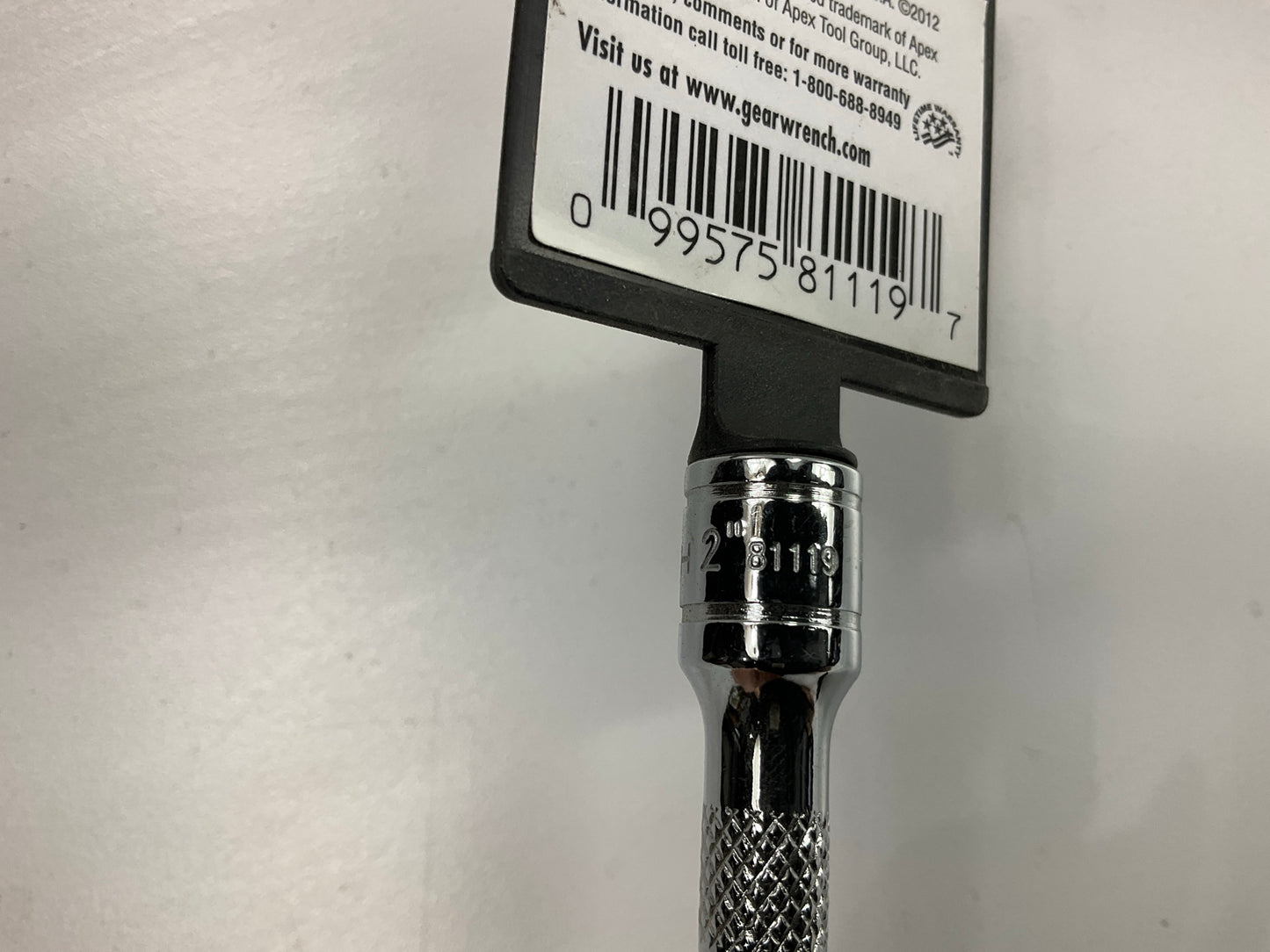 Gearwrench 81119 1/4'' Drive, 2'' Wobble Extension