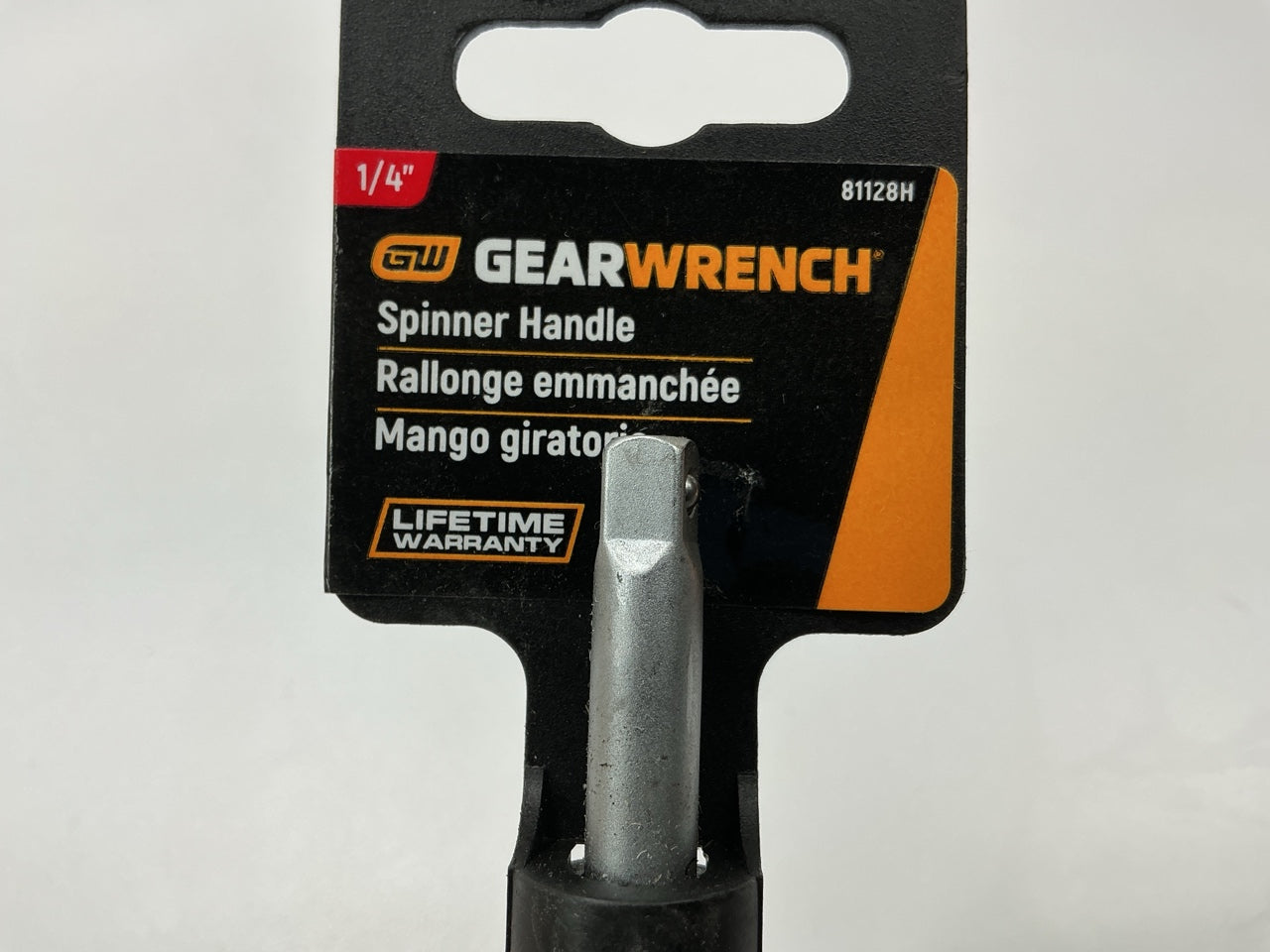GearWrench 81128H 1/4'' Drive Spinner Handle 7-3/4'' - 1/4'' Socket Driver Handle