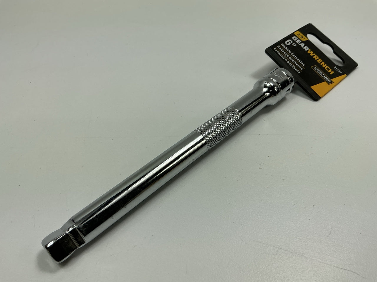 Gearwrench 81247 3/8'' Drive Wobble Extension 6''