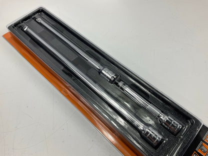Gearwrench 81301 3 Piece 1/2'' Drive Wobble Extension Set 5'', 10'' & 15''