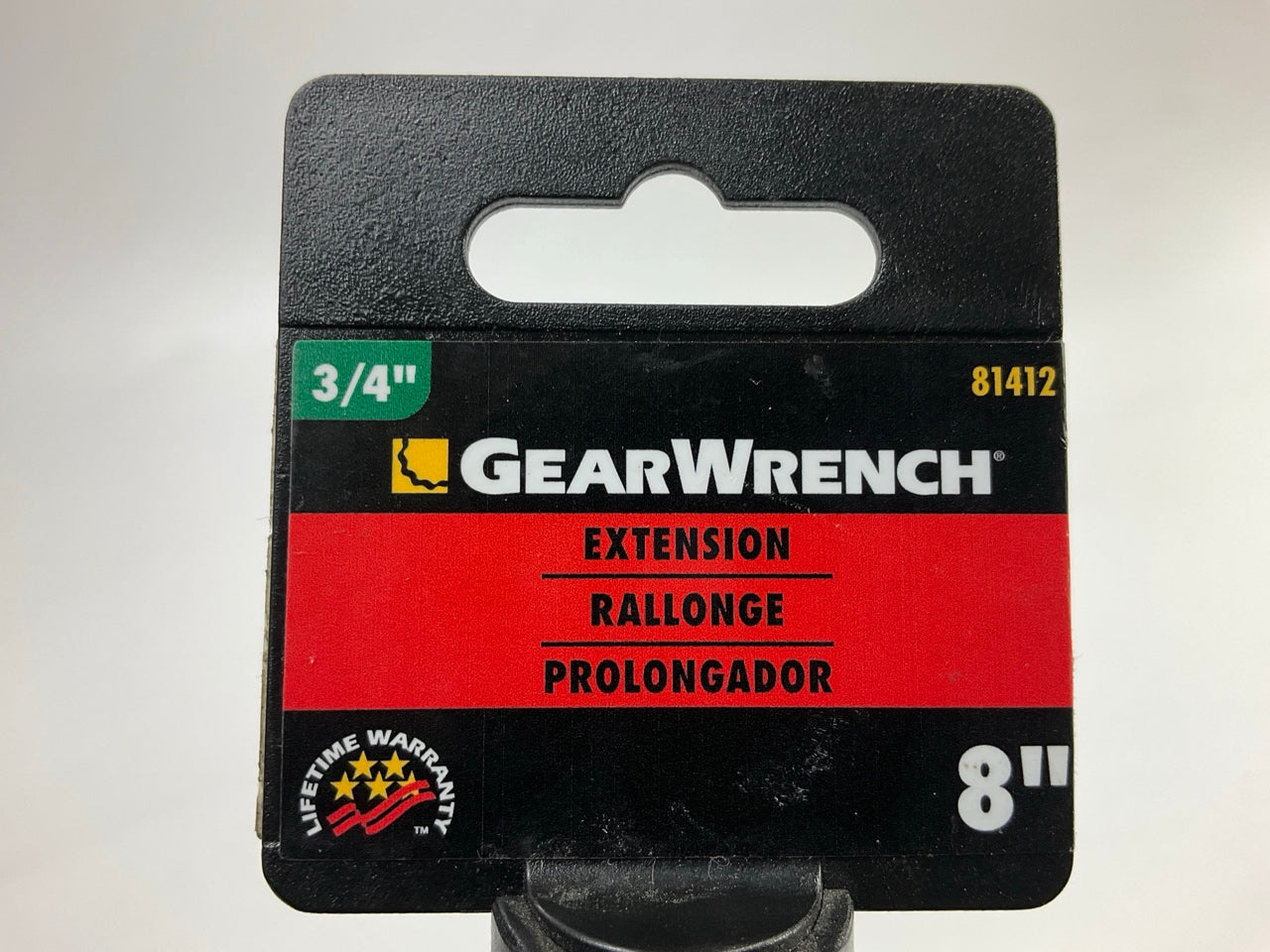 GEARWRENCH 81412 3/4'' Drive 8'' Standard Socket Extension