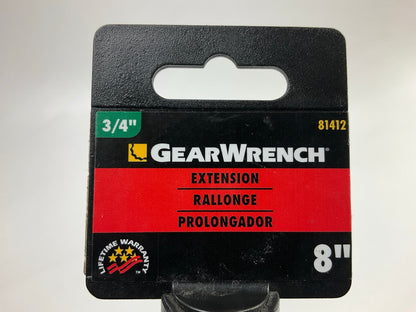 GEARWRENCH 81412 3/4'' Drive 8'' Standard Socket Extension