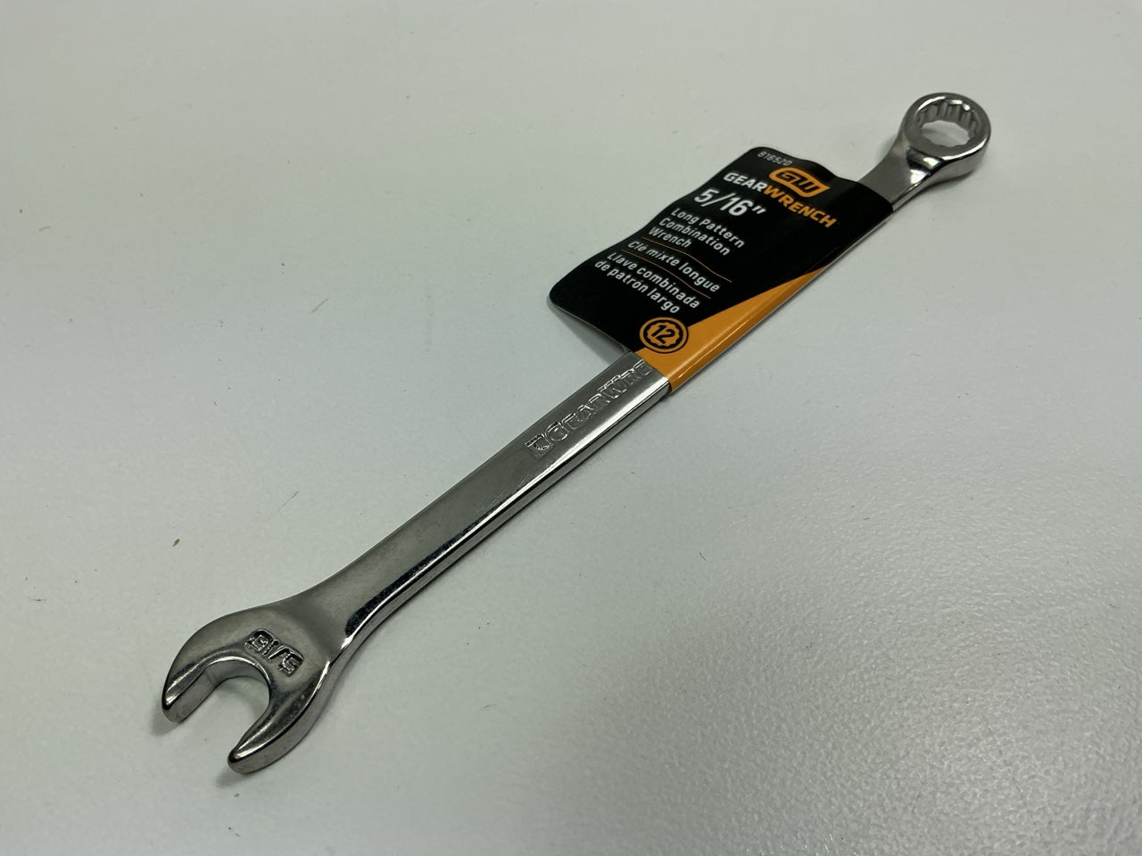 Gearwrench 81652D 5/16'' 12 Point Long Pattern Combination Wrench