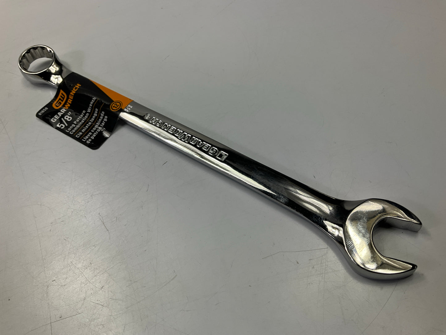 Gearwrench 81658 5/8'' 12 Point Long Pattern Combination Wrench