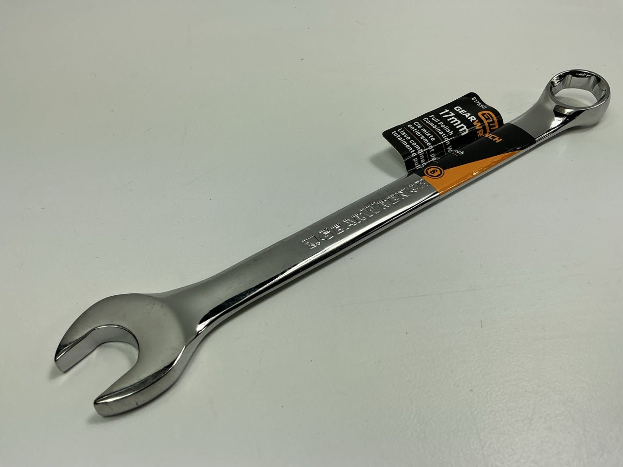 GearWrench 81765D 17mm 6-Point Angled Head Combination Wrench