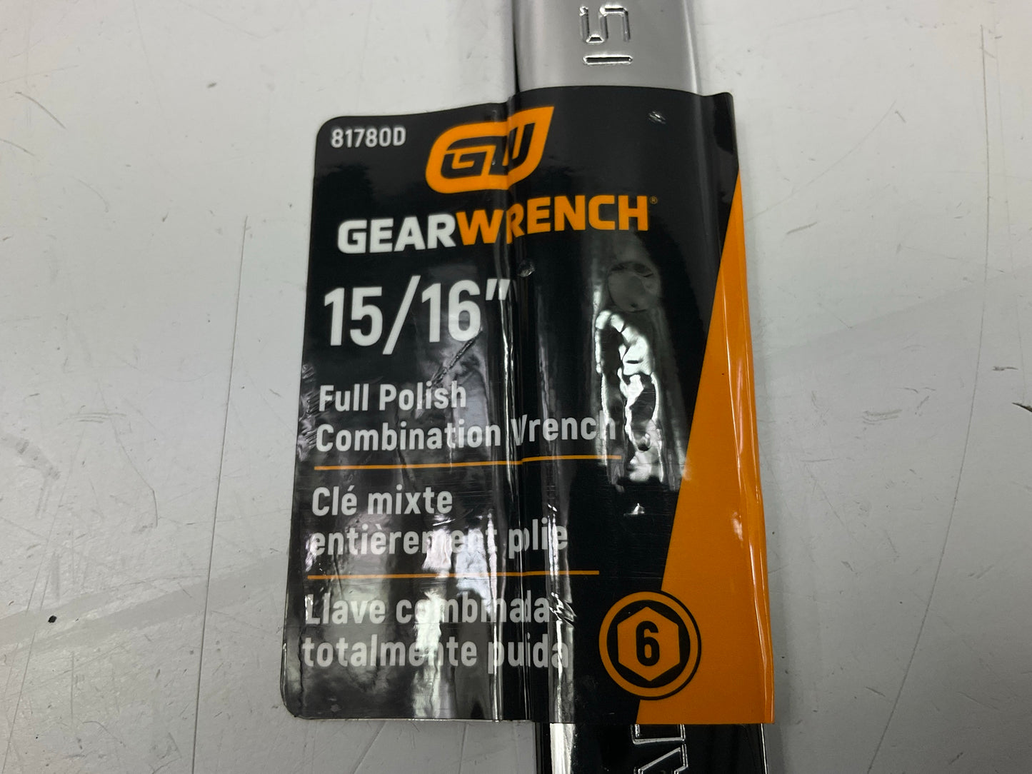 Gearwrench 81780D 15/16'' 6 Point Combination Wrench