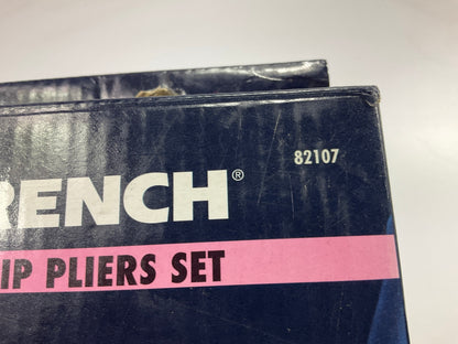 GEARWRENCH 82107 3-Pieces Double-X Hose Grip Plier Set - 5/16'', 1/2'' & 3/4''