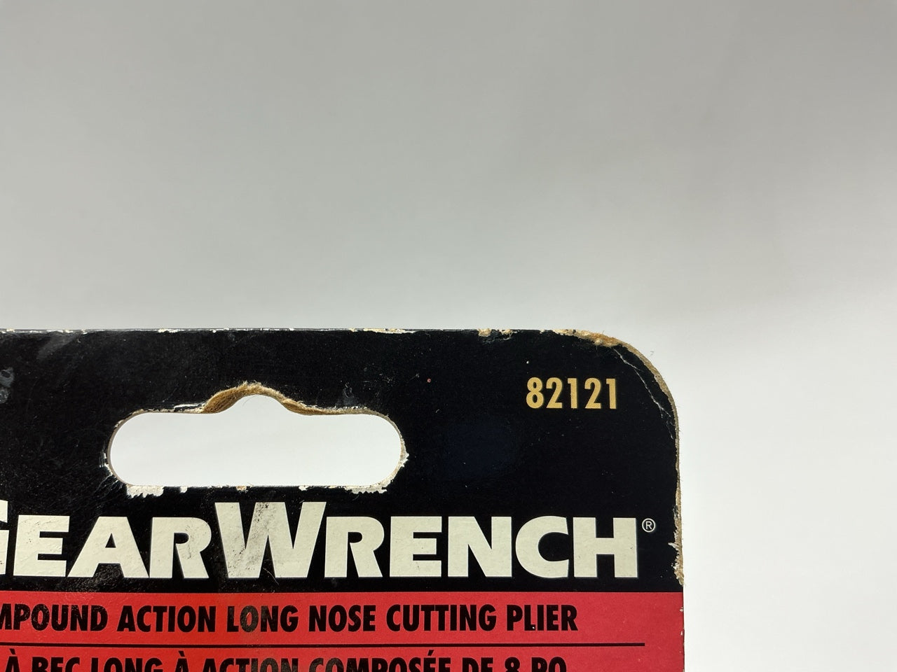 Gearwrench 82121 8'' Compound Action Long Nose Cutting Pliers