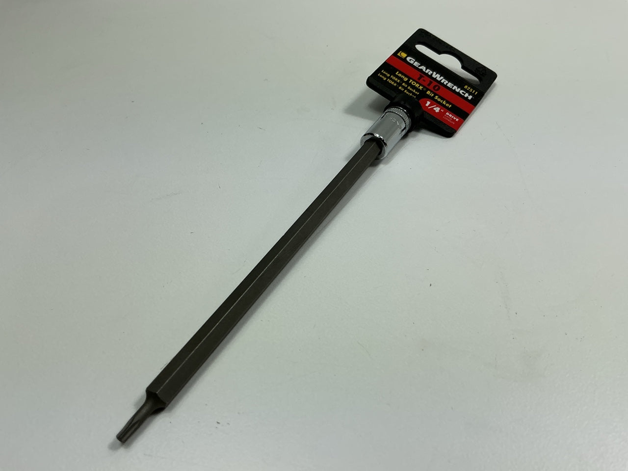 Gearwrench 82511 1/4'' Drive Long Torx Bit Socket T10