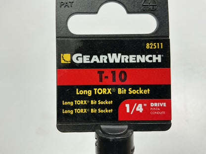 Gearwrench 82511 1/4'' Drive Long Torx Bit Socket T10