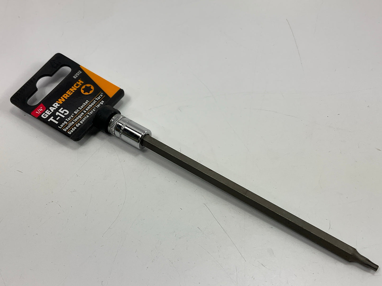 Gearwrench 82512 1/4'' Drive Long Torx Bit Socket T15