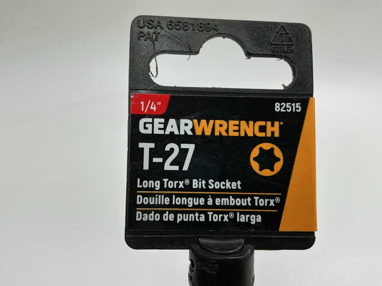 Gearwrench 82515 1/4'' Drive Long Torx Bit Socket T27