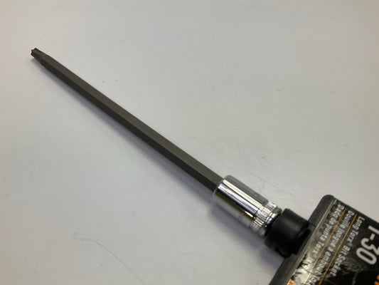 GEARWRENCH 82516 1/4'' Drive Long Torx Bit Socket T30