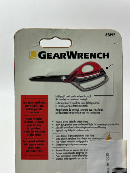 Gearwrench 82892 10'' Shop Shears (Scissors)