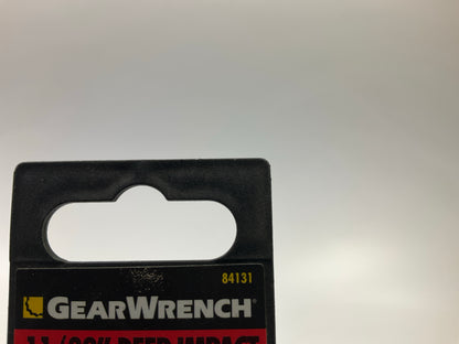 Gearwrench 84131 1/4'' Drive 6 Point Deep Impact SAE Socket 11/32''