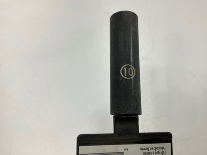 Gearwrench 84145 - 1/4'' Drive 6 Point Deep Impact Metric Socket 10mm