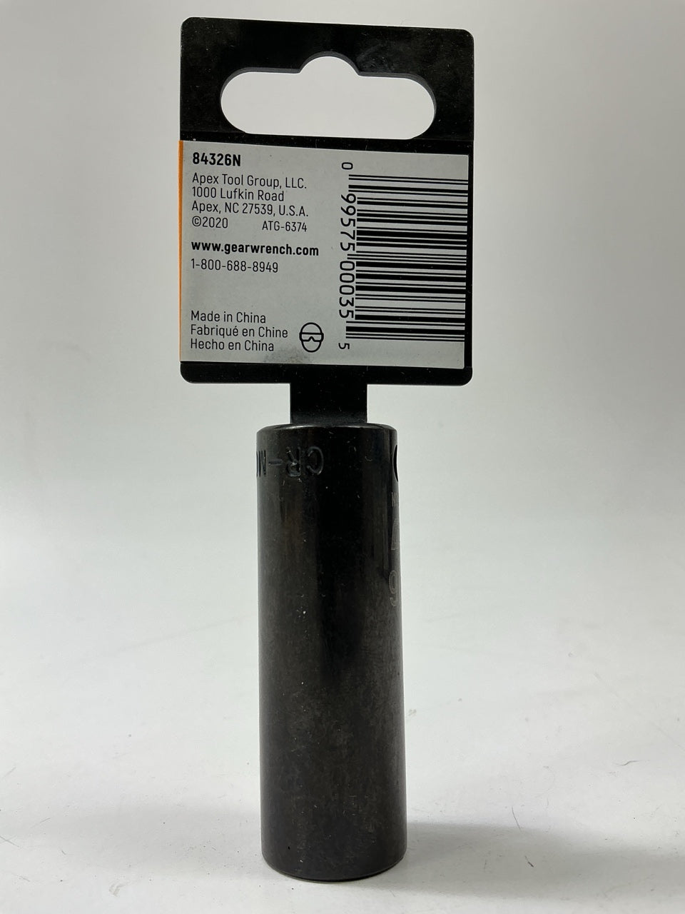 Gearwrench 84326N 3/8''drive, 6 Point, 9/16'' Deep Impact SAE Socket