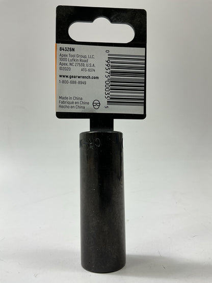 Gearwrench 84326N 3/8''drive, 6 Point, 9/16'' Deep Impact SAE Socket