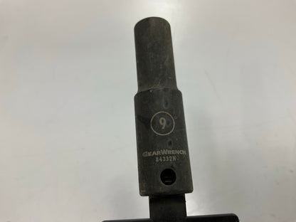 Gearwrench 84332N 3/8'' Drive 6 Point Deep Impact Metric Socket 9mm