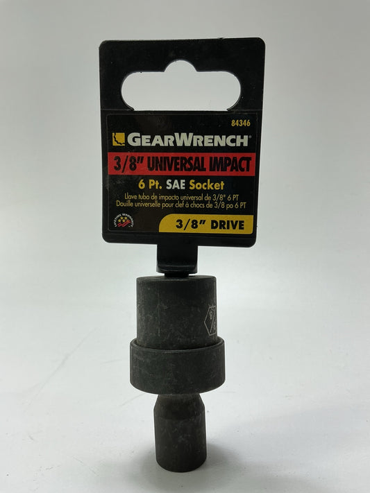 Gearwrench 84346 3/8'' 6-Point Universal Impact Socket