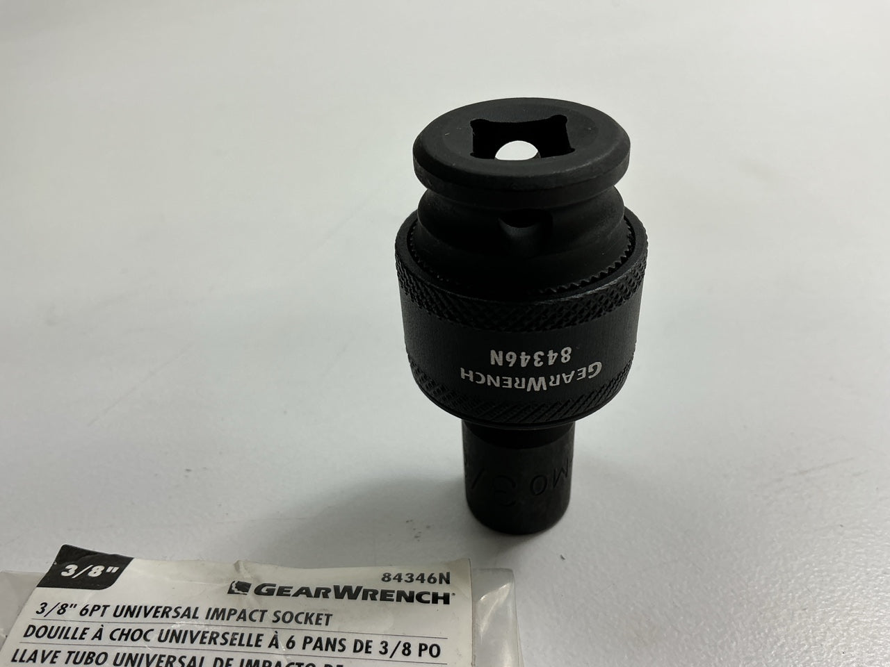 GearWrench 84346N 3/8'' Drive 3/8'' 6-Point Universal Impact Socket 3/8''