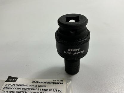 GearWrench 84346N 3/8'' Drive 3/8'' 6-Point Universal Impact Socket 3/8''