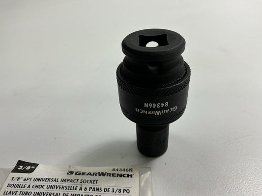 GearWrench 84346N 3/8'' Drive 3/8'' 6-Point Universal Impact Socket 3/8''