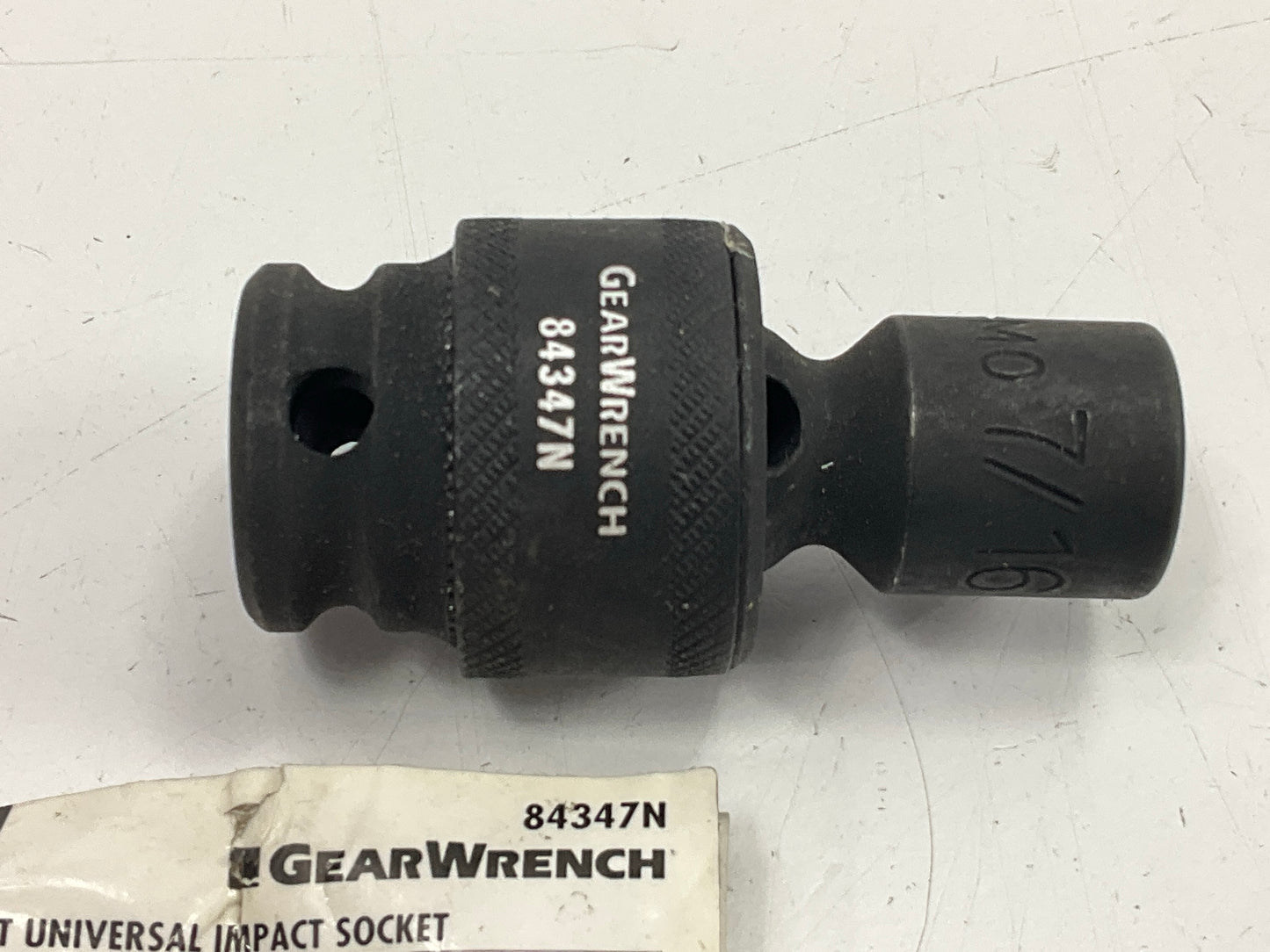 Gearwrench 84347N 3/8-inch Drive, 7/16-inch 6-point  Universal Impact Socket