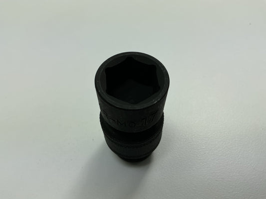 Gearwrench 84363N 3/8 Drive 6 Point Standard Universal Impact Metric Socket 17mm