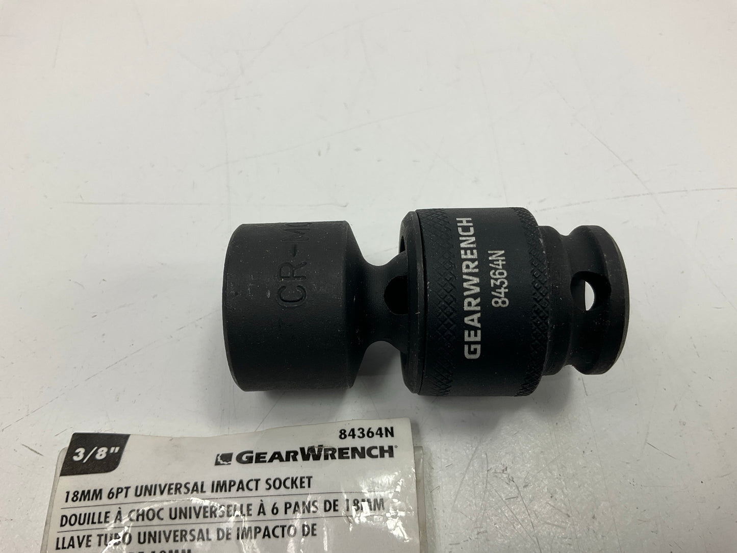 Gearwrench 84364N - Universal Impact Socket 3/8''  Drive , 6 Point , 18m