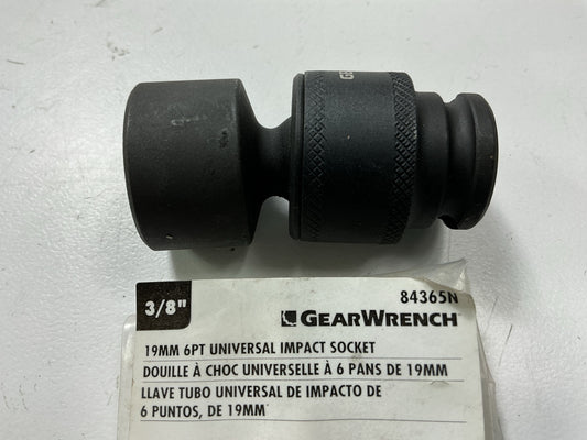 Gearwrench 84365N 19mm, 6 Point, Universal Impact Socket