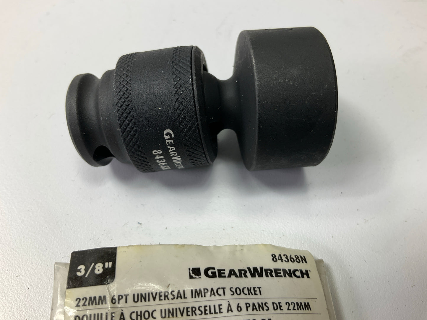 Gearwrench 84368N 3/8'' Drive 22MM 6PT Universal Impact Socket