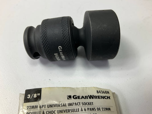 Gearwrench 84368N 3/8'' Drive 22MM 6PT Universal Impact Socket