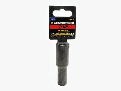 Gearwrench 84547N 1/2'' Drive 6 Point Deep Impact SAE Socket 7/16''