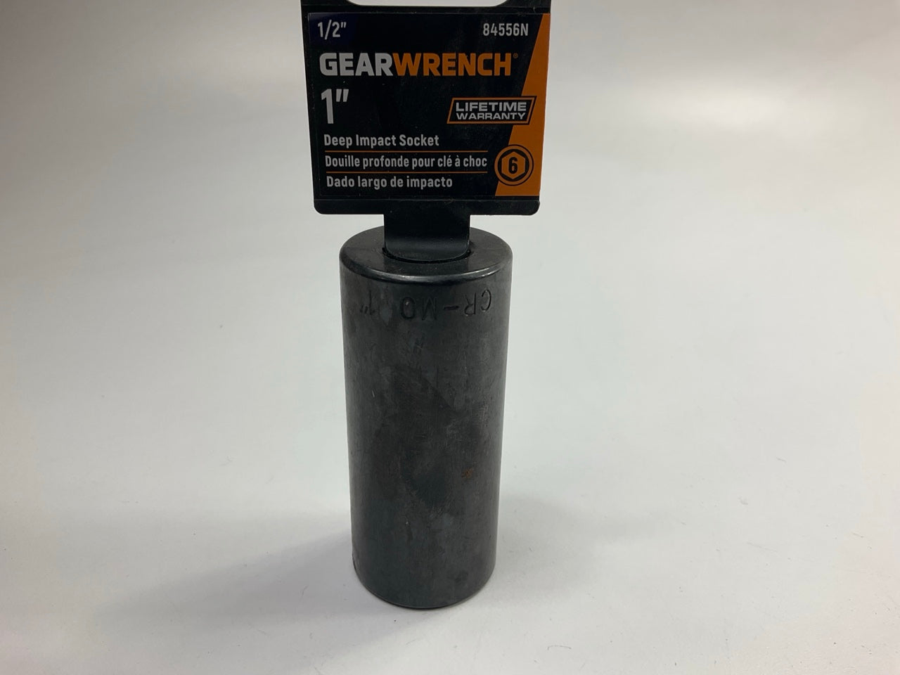 Gearwrench 84556N 1'' Deep Impact Socket, 1/2'' Drive 6 Point