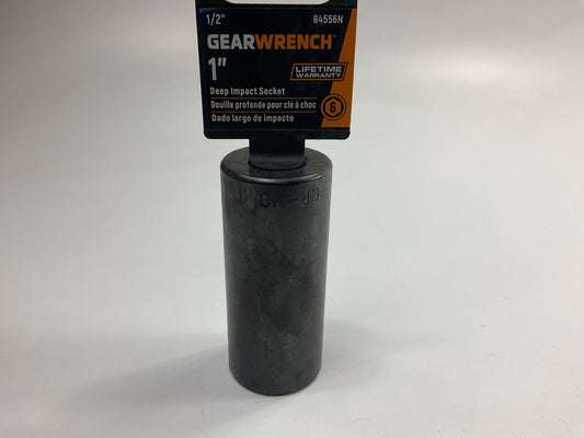 Gearwrench 84556N 1'' Deep Impact Socket, 1/2'' Drive 6 Point