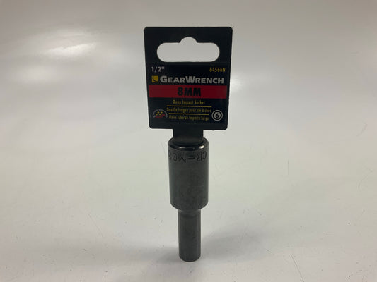 Gearwrench 84566N 1/2'' Drive 6 Point Deep Impact Socket 8mm
