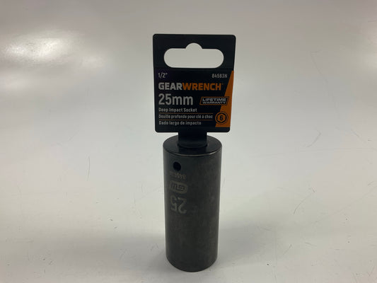 Gearwrench 84583N 1/2'' Drive 6 Point Deep Impact Metric Socket 25mm