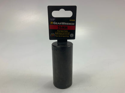 Gearwrench 84584N 1/2'' Drive, 6Point, 26MM Deep Impact Socket