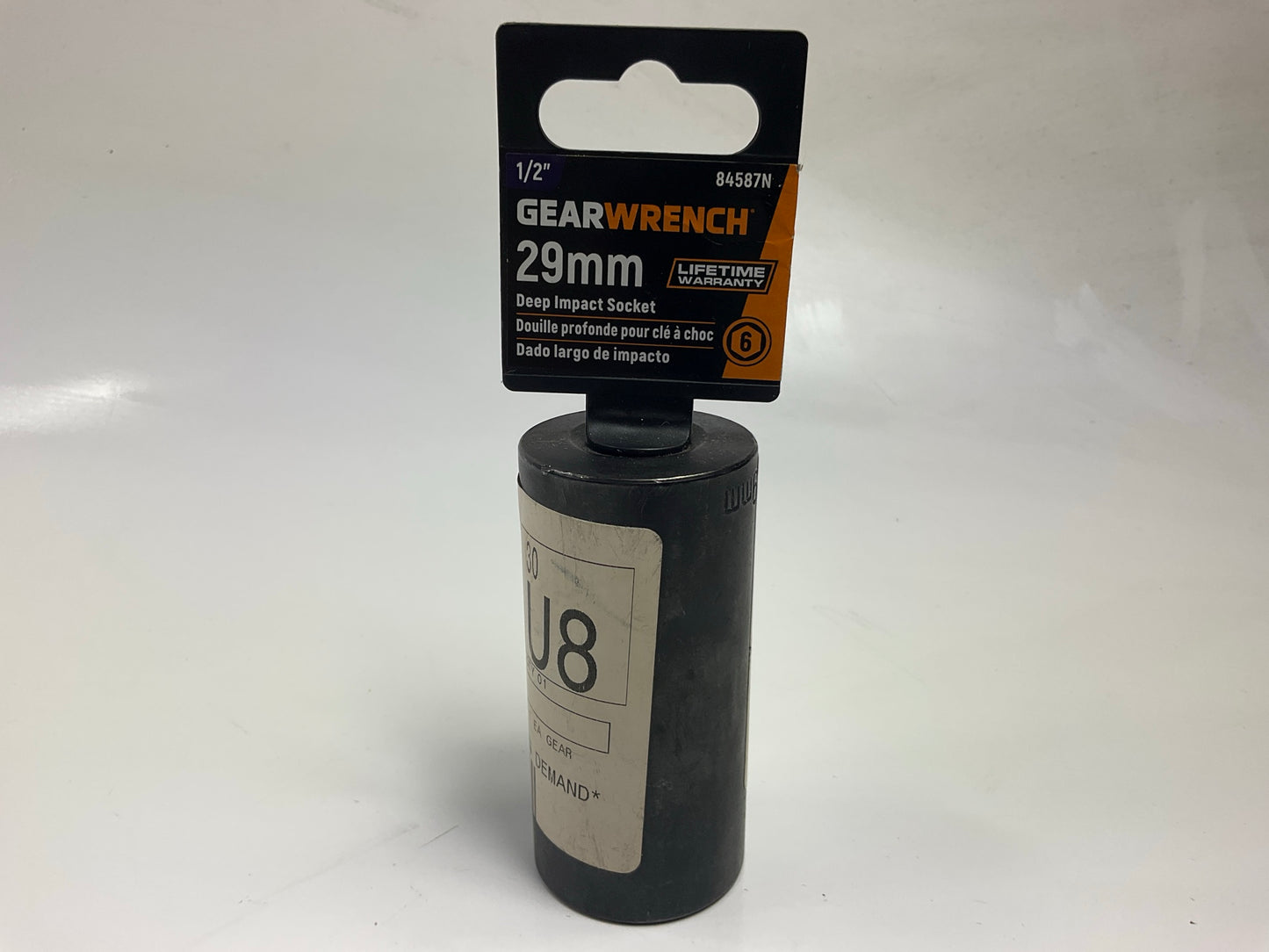 Gearwrench 84587N 1/2'' Drive 6 Point Deep Impact Metric Socket 29mm